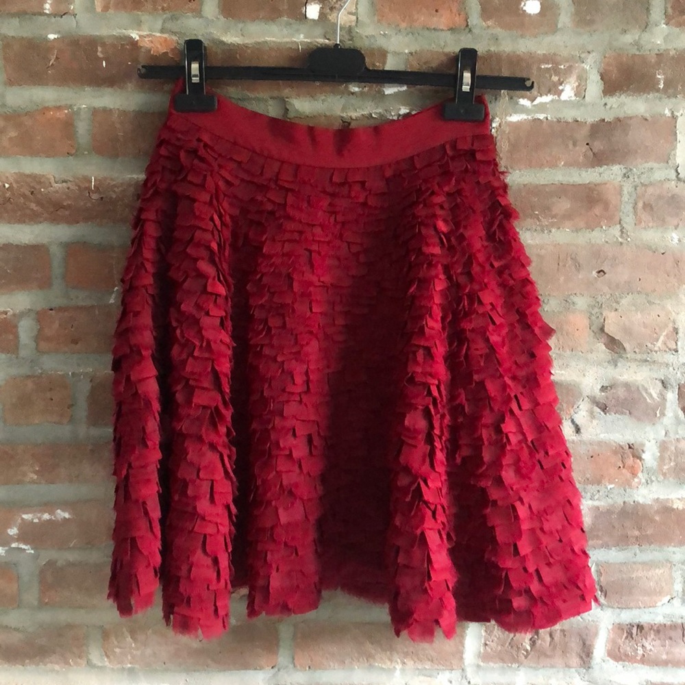 Adam Lippes hand sewn silk skirt